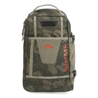 Simms Tributary Sling Pack Regiment Camo Olive Drab - Your Premium Fishing Gear Store Rods Lines Baits Accessories* Fishing Line