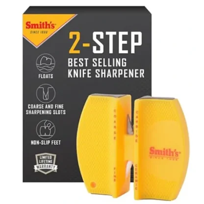 Smith's Portable Two-Step Knife Sharpener - Your Premium Fishing Gear Store Rods Lines Baits Accessories* Rods