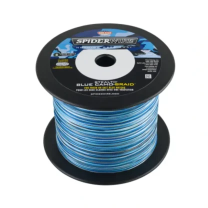 Spiderwire Stealth Blue Camo Braided Line 1500/3000 Yards - Your Premium Fishing Gear Store Rods Lines Baits Accessories* Fishing Line