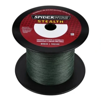 Spiderwire Stealth Braided Superline [1500 Yards, Moss Green/Yellow] - Your Premium Fishing Gear Store Rods Lines Baits Accessories* Fishing Line