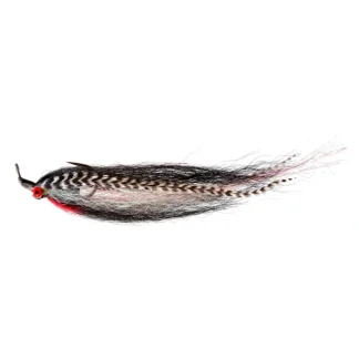 Steve Adachi RATTLE Clouser - Black/White - Your Premium Fishing Gear Store Rods Lines Baits Accessories* Fly Fishing