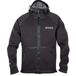 Stormr Men's Typhoon Jacket, Black - Your Premium Fishing Gear Store Rods Lines Baits Accessories* Fishing Line