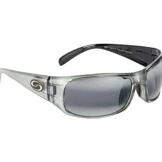 Strike King SG-S1158 Okeechobee Sunglasses Gray Clear Gray/Black Frame Full Rim - Your Premium Fishing Gear Store Rods Lines Baits Accessories* Fishing Line