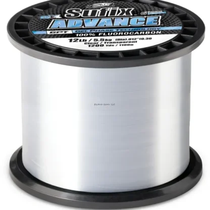 Sufix Advance Fluorocarbon Fishing Line [4-25lb, 200-1200yd, Clear] - Your Premium Fishing Gear Store Rods Lines Baits Accessories* Fishing Line
