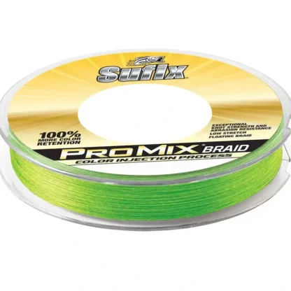 Sufix 630-110L ProMix Braid, 10 lb 300 yd Spool, Neon Lime - Your Premium Fishing Gear Store Rods Lines Baits Accessories* Fishing Line