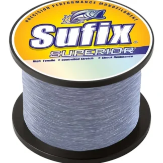 Sufix Superior Monofilament Line 50lb 2405yd Smoke Blue 2.2lb - Your Premium Fishing Gear Store Rods Lines Baits Accessories* Fishing Line