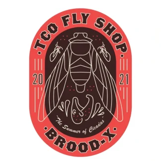 Summer of Cicadas Sticker - Your Premium Fishing Gear Store Rods Lines Baits Accessories* Fishing Line