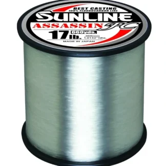 Sunline Assassin FC Fluorocarbon Line 12lb 660yd Clear - Your Premium Fishing Gear Store Rods Lines Baits Accessories* Fishing Line