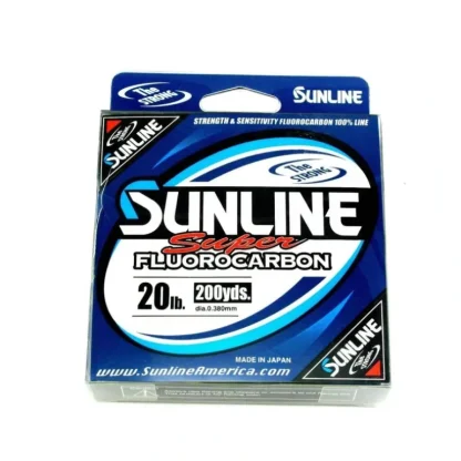 Sunline Super Flurocarbon Fishing Line 20lb 200yd Clear - Your Premium Fishing Gear Store Rods Lines Baits Accessories* Fishing Line