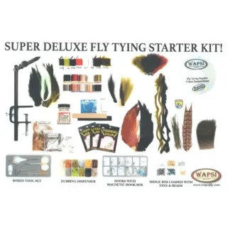 Super Deluxe Fly Tying Kit - Your Premium Fishing Gear Store Rods Lines Baits Accessories* Fly Fishing
