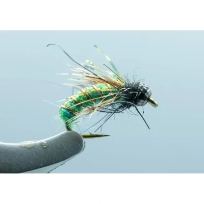 Super Pupa TB Bright Green #16 - Your Premium Fishing Gear Store Rods Lines Baits Accessories* Fly Fishing