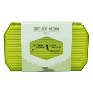 Sure-Lock Poly Ridge Foam Fly Box Green Medium - Your Premium Fishing Gear Store Rods Lines Baits Accessories* Fly Fishing