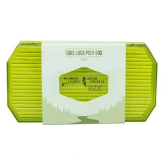 Sure-Lock Poly Ridge Foam Fly Box Green Large - Your Premium Fishing Gear Store Rods Lines Baits Accessories* Fly Fishing