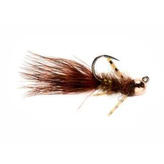 Swimming Drake Nymph Brown Barbless - Your Premium Fishing Gear Store Rods Lines Baits Accessories* Fly Fishing