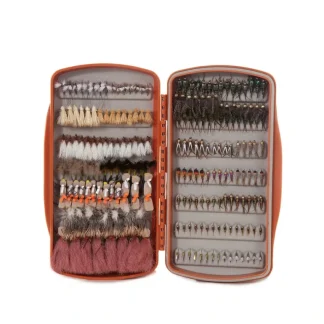 Tacky Pescador Fly Box Burnt Orange - Your Premium Fishing Gear Store Rods Lines Baits Accessories* Fly Fishing