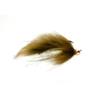 Tactical Jig Zonker Olive Barbless - Your Premium Fishing Gear Store Rods Lines Baits Accessories* Shop All