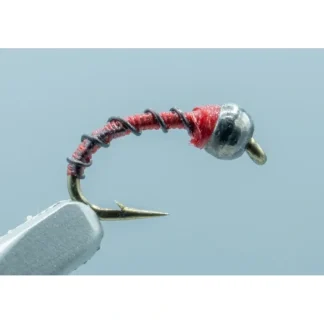 TB Midge BLK/RED #18 - Your Premium Fishing Gear Store Rods Lines Baits Accessories* Shop All