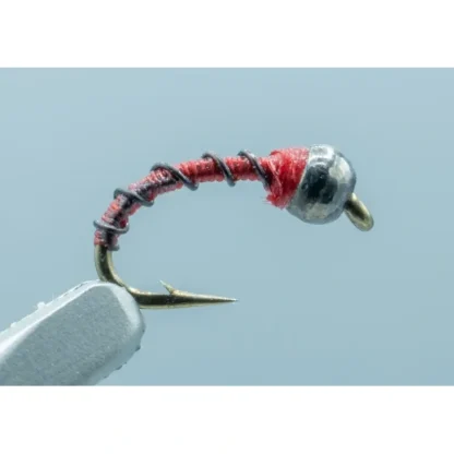 TB Midge BLK/RED #18 - Your Premium Fishing Gear Store Rods Lines Baits Accessories* Shop All