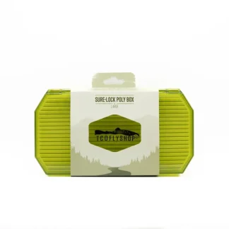 TCO Fly Box - Green Tinted Poly Streamer box - Your Premium Fishing Gear Store Rods Lines Baits Accessories* Fly Fishing