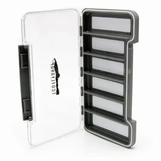 TCO Fly Box - Waterproof thin box 6 Compartment - Your Premium Fishing Gear Store Rods Lines Baits Accessories^ Clearance