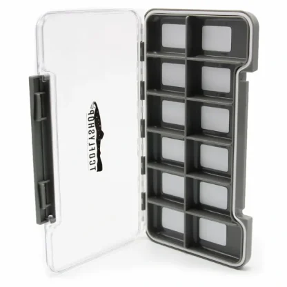 TCO Fly Box - Waterproof thin box 12 Compartment - Your Premium Fishing Gear Store Rods Lines Baits Accessories^ New