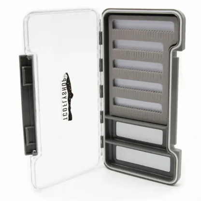 TCO Fly Box - Waterproof Thin box foam/2 compartment - Your Premium Fishing Gear Store Rods Lines Baits Accessories^ Fashion