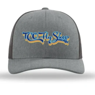 TCO Fly Shop Hat Low Pro Trucker - Retro Logo - Your Premium Fishing Gear Store Rods Lines Baits Accessories^ Flash Sale