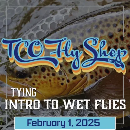 TCO Fly Tying Class: Introduction To Wet Flies with Steve Turrisi - Your Premium Fishing Gear Store Rods Lines Baits Accessories^ Hot