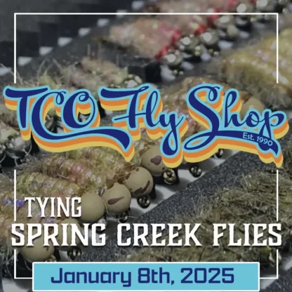 TCO Fly Tying Class: Spring Creek Flies with Jacob Gilliand - Your Premium Fishing Gear Store Rods Lines Baits Accessories^ Flash Sale