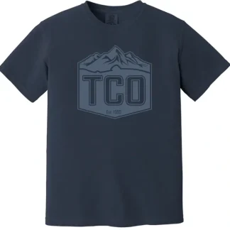 TCO Logo T-Shirt - Fish Mountain Acid Crest - Your Premium Fishing Gear Store Rods Lines Baits Accessories^ Shop