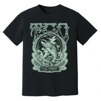 TCO Logo T-Shirt - Trippy Rising Trout - Your Premium Fishing Gear Store Rods Lines Baits Accessories^ Clearance