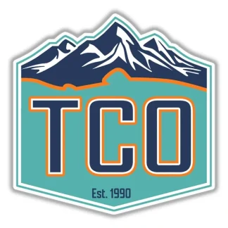 TCO Sticker - Crest Logo - Your Premium Fishing Gear Store Rods Lines Baits Accessories^ Fashion