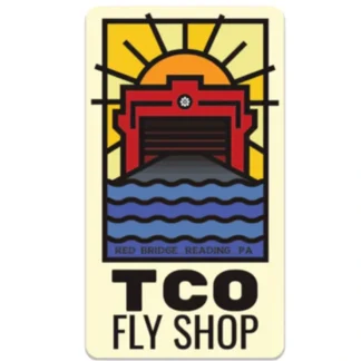 TCO Sticker - Red Bridge - Your Premium Fishing Gear Store Rods Lines Baits Accessories^ Best Sale