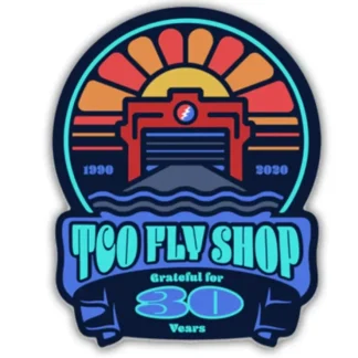 TCO Sticker - 30th Anniversary - Your Premium Fishing Gear Store Rods Lines Baits Accessories^ Best Sale