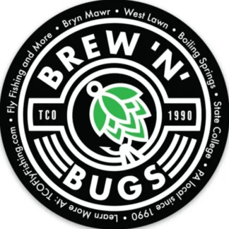 TCO's Brew N Bug Sticker - Your Premium Fishing Gear Store Rods Lines Baits Accessories^ Flash Sale