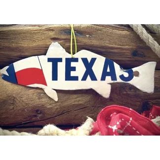 Texas Redfish Christmas Ornament - Your Premium Fishing Gear Store Rods Lines Baits Accessories^ Shop