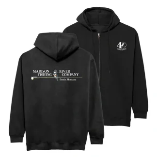40th Logo Benchmark Full Zip Hoody Black 40th Chest Logo, Logo Back - Your Premium Fishing Gear Store Rods Lines Baits Accessories^ Outlet