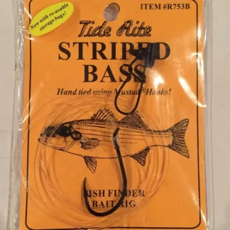 Tide Rite Hand Tied Fish Finder Striped Bass Bait Rig, Black (R753B) - Your Premium Fishing Gear Store Rods Lines Baits Accessories^ Store