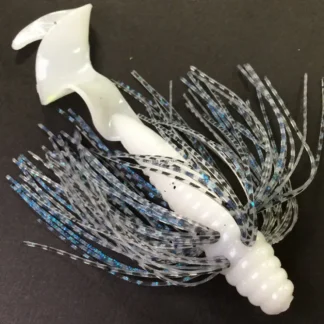 Tightlines UV Sow Belly Twister RATTLING 5" White - Your Premium Fishing Gear Store Rods Lines Baits Accessories^ Fashion