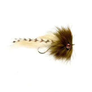 Trash Can Streamer Olive - Your Premium Fishing Gear Store Rods Lines Baits Accessories^ Clearance