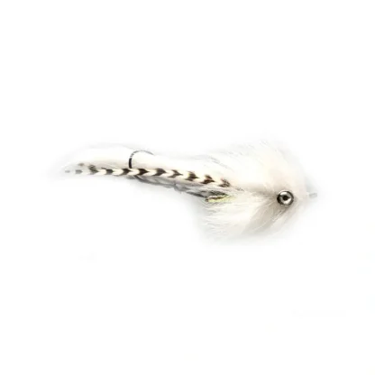 Trash Can Streamer White - Your Premium Fishing Gear Store Rods Lines Baits Accessories^ Cheap