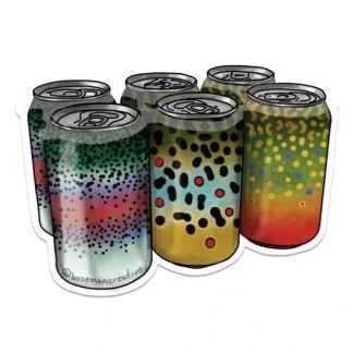 Trout 6 Pack Sticker - Your Premium Fishing Gear Store Rods Lines Baits Accessories^ Best Sale