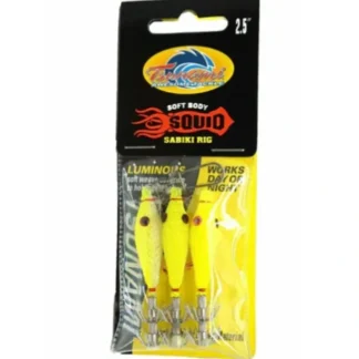 Tsunami Soft Body Squid Sabiki Rig - Your Premium Fishing Gear Store Rods Lines Baits Accessories^ Hot