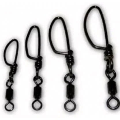 Tsunami Stainless Rolling Snap Swivel with Touranment Snap TS-SSROS - Your Premium Fishing Gear Store Rods Lines Baits Accessories^ Clearance