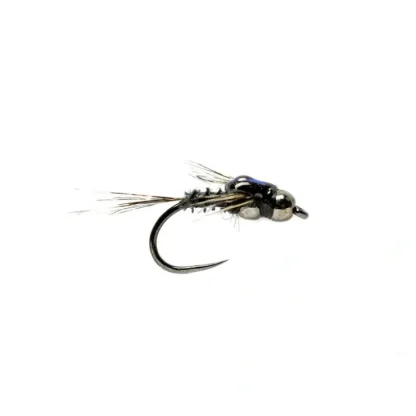 Twisted Mayfly Black Tungsten Beadhead Barbless - Your Premium Fishing Gear Store Rods Lines Baits Accessories^ Outlet