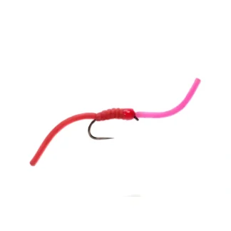 Two Tone Wiggly Worm Barbless - Your Premium Fishing Gear Store Rods Lines Baits Accessories^ Hot
