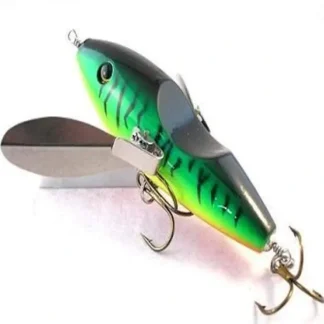 Tyrant Dictator Top Water Creeper, 6" 2.75 oz, 2 - 3/0 Wide Gap Hooks, Firetiger - Your Premium Fishing Gear Store Rods Lines Baits Accessories^ Hot