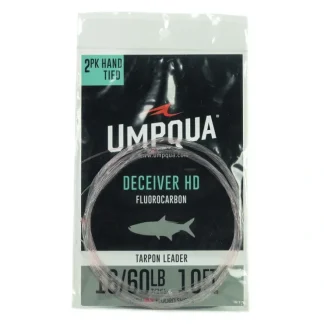 Umpqua Deceiver HD Tarpon Fluoro Leader w/ Pink Shock Tippet - 10' - Your Premium Fishing Gear Store Rods Lines Baits Accessories^ Hot