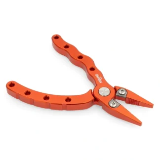 Umpqua RiverRun Trout Pliers Orange w/Sheath - Your Premium Fishing Gear Store Rods Lines Baits Accessories^ New