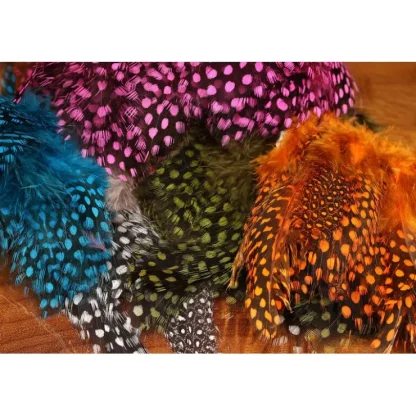 UV Large Dot Guinea Hackle - Your Premium Fishing Gear Store Rods Lines Baits Accessories^ New